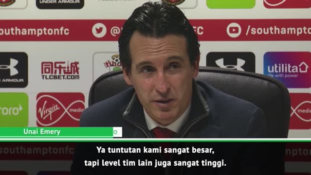 Arsenal Tak Akan Bisa Berada Di Empat Besar Jika Kalah Pada Laga Seperti Ini - Emery