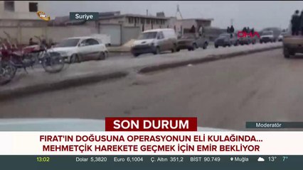 Mehmetçik emir bekliyor