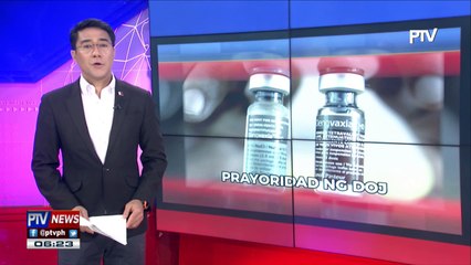 DOJ, sinisikap na magkaroon ng resolusyon sa mga kaso vs Dengvaxia