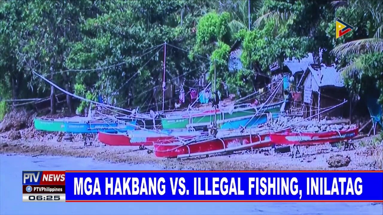 Mga hakbang vs illegal fishing, inilatag