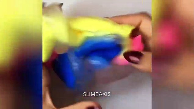 Clay Slime Mixing - Most Satisfying Clay Slime Mixing ASMR