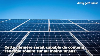 Un fluide moléculaire pour stocker durablement l'énergie solaire