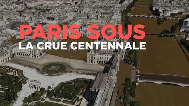 A quoi ressemblerait la crue centennale à Paris ?