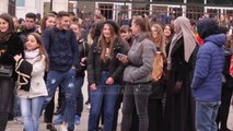 Elbasan, studentë e gjimnazistë nisen drejt Tiranës - Top Channel Albania - News - Lajme