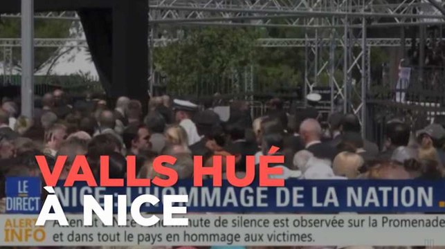 Démission , Assassins ... Valls et des élus hués à Nice