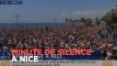 Nice : minute de silence en hommage aux victimes