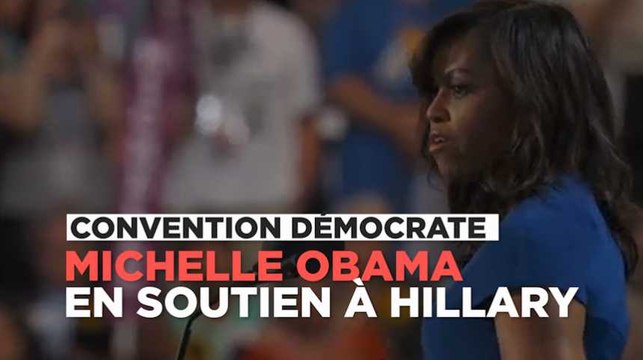Convention démocrate : Michelle Obama n'a confiance qu'en Hillary Clinton
