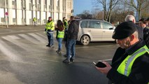 Gilets Jaunes et Coordination rurale 53 manifestent