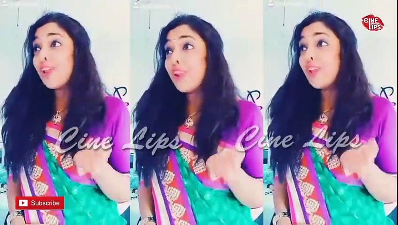 Cute Tamil Girl's Dubsmash Collection In Cine Lips