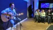 David Hallyday chante en live "Ma dernière lettre" sur Europe 1