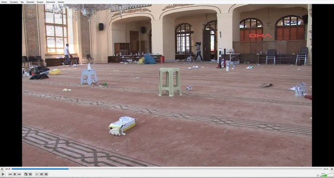 Doğan Haber Ajansı Bezm-i Alem Valide Sultan Cami gündüz çekimi