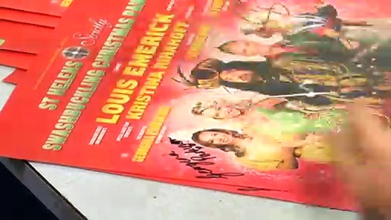 Captain Hook From The Peter Panto At St Helens Theatre Royal!