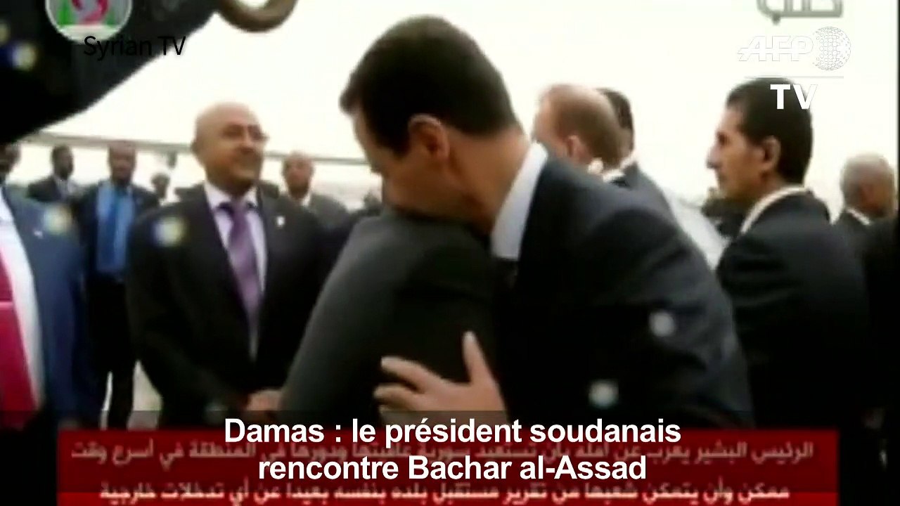 Le président soudanais rencontre Assad à Damas
