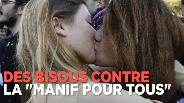 Ils s'embrassent tous contre la Manif pour tous