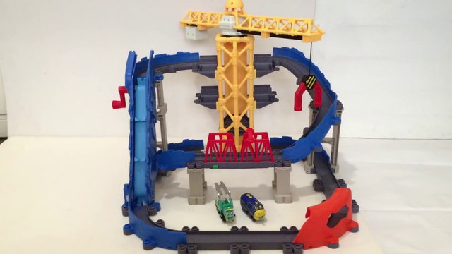 Chuggington StackTrack Brewster's Big Build Adventure Playset Unboxing Tomy || Keith's Toy Box