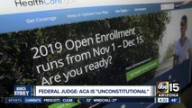 Federal judge says Affordable Care Act is unconstitutional
