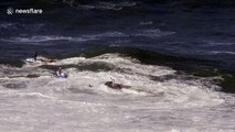 British surfer Tom Butler 'breaks world record for riding biggest wave'