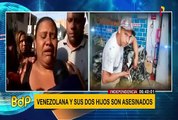 Joven venezolana y sus dos hijos fueron asesinados en Independencia