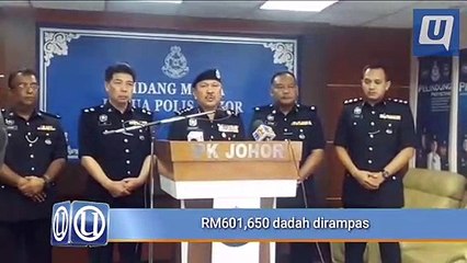 RM601,650 dadah dirampas