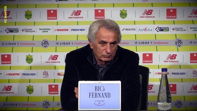 Vahid Halilhodzic avant Rennes - FC Nantes