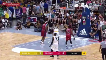 Killer 3s vs Tri-State - Full Game Highlights   Week 7   Aug 3, 2018   BIG 3 Basketball