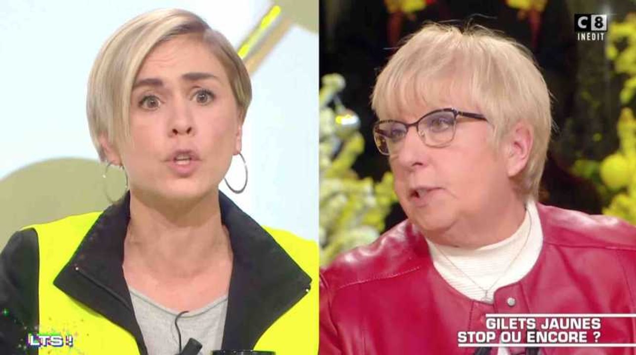 Gros clash entre Claire O'Petit et une gilet jaune - ZAPPING ACTU DU 17/12/2018