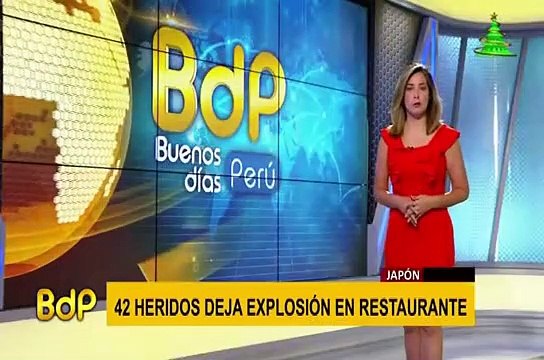 Japón: 42 personas heridas deja explosión en restaurante de Sapporo