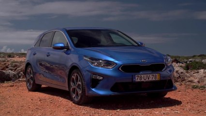 The new Kia Ceed Exterior Design in Blue Flame