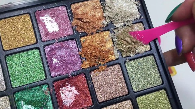 How to make Butter Slime in a Bag! Mixing Eyeshadow into Butter Slime! Satisfying Slime s !