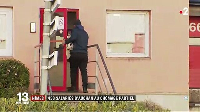 Nîmes : 450 salariés d'Auchan au chômage partiel