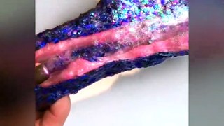 Glitter Slime ASMR 2018 || The Most Satisfying Glitter Slime Mixing you EVER Seen #332