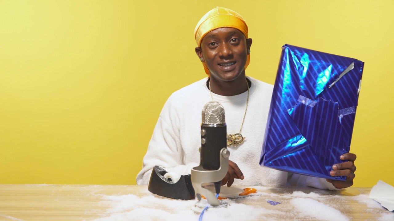 Buddy Does A Holiday-Themed ASMR