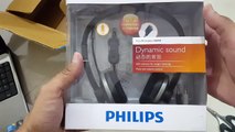 unboxing of Philips SHM7410U - 97 Headset with Mic