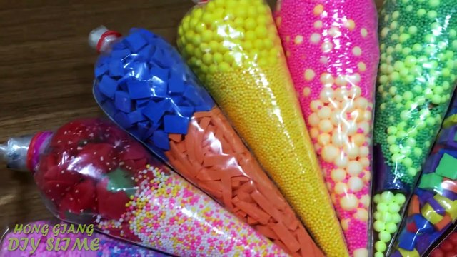 MIXING RANDOM THINGS INTO CLEAR SLIME!! RELAXING SLIME WITH FUNNY BALLOONS!