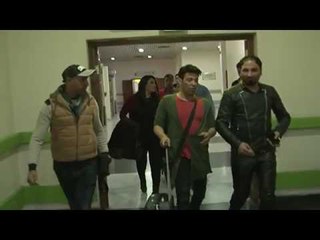 وصول الفنان سعد الصغير الي مطار بغداد الدولي