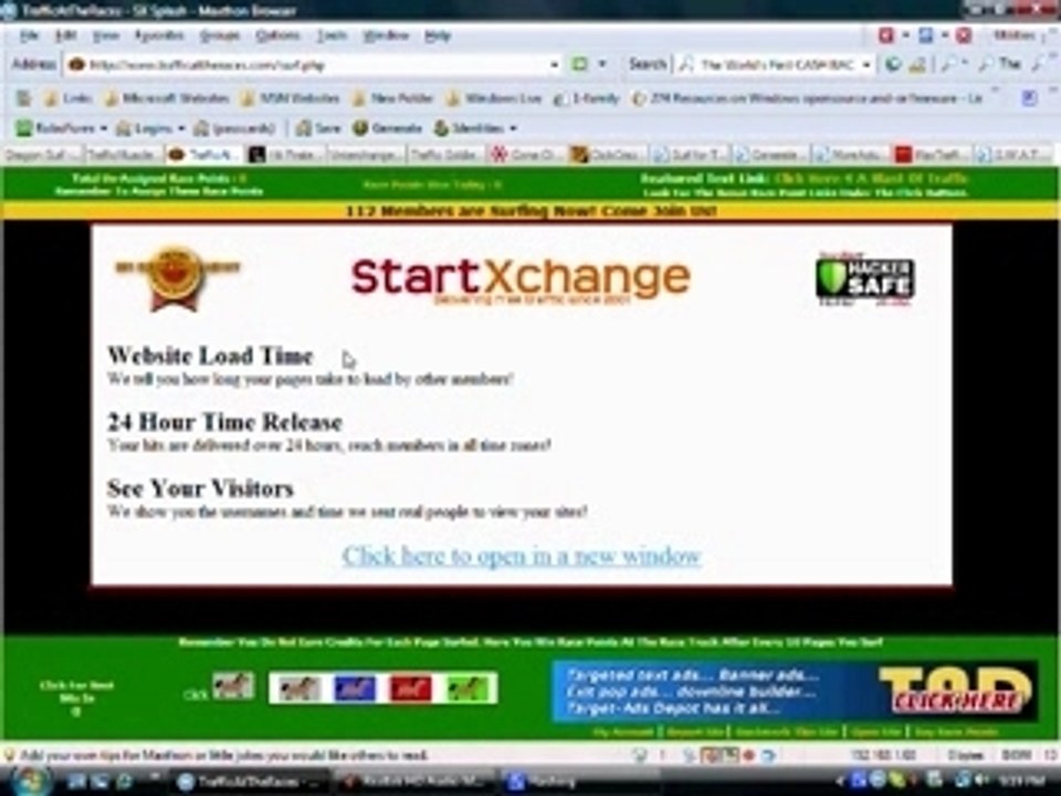 Surf Multiple Traffic Exchanges in Multiple Tabs