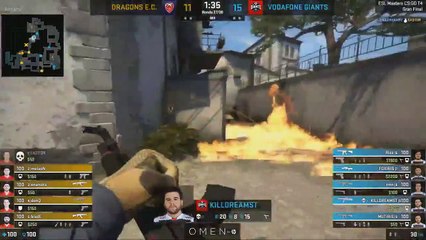 Espectacular ACE de Vodafone Giants