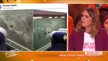 Une balle de fusil traverse la vitre d'un TGV !