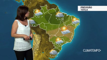 Previsão Brasil – VCAN reduz a chuva em parte do país