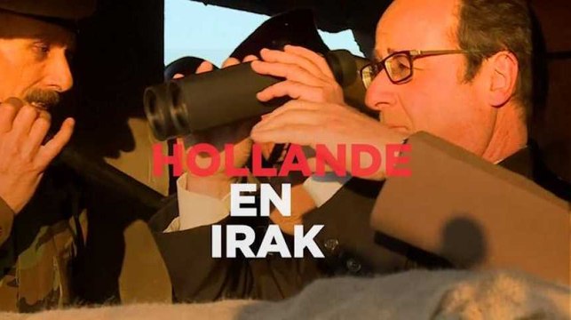 En Irak, Hollande prédit une année de victoires