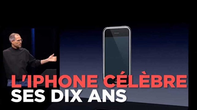 Quand Steve Jobs présentait le premier iPhone d'Apple