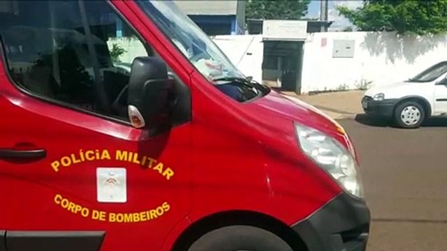 Menino é socorrido na Escola Nossa Senhora da Salete