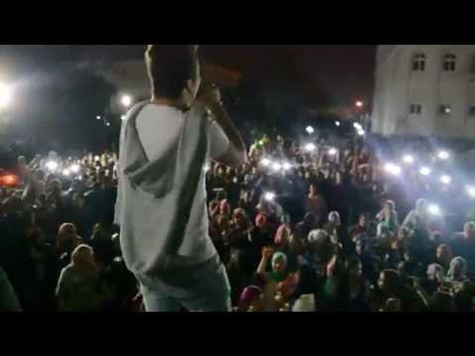 حفله اكاديميه الشروق غاندي يغني للأهلي و يغني ازاز كابوريا