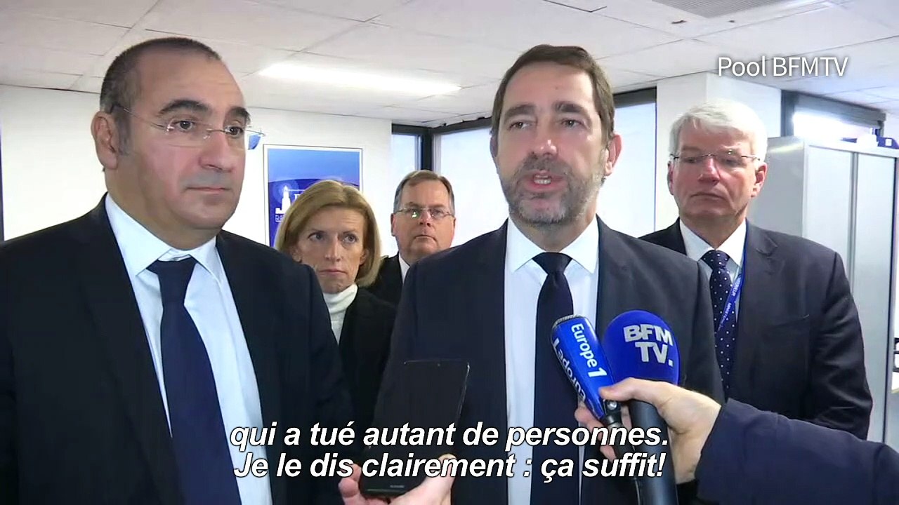 "Gilets jaunes" : "ça suffit!", déclare Castaner