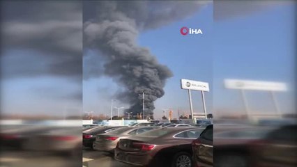 Çin'de Fabrikada Yangın: 11 Ölü