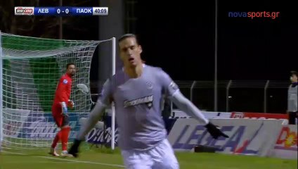 0-1 Aleksandar Prijović AMAZING Goal - Levadiakos 0-1 PAOK  - 17.12.2018 [HD]