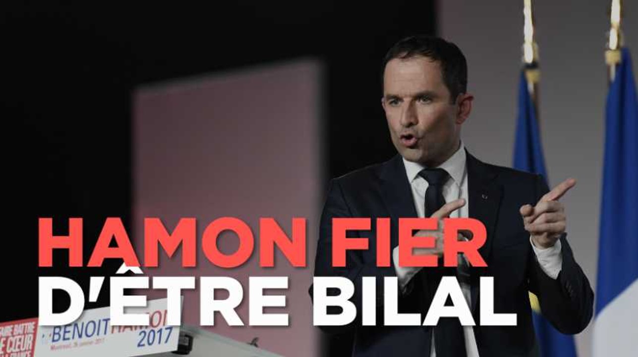 Hamon fier que la fachosphère l'appelle "Bilal"