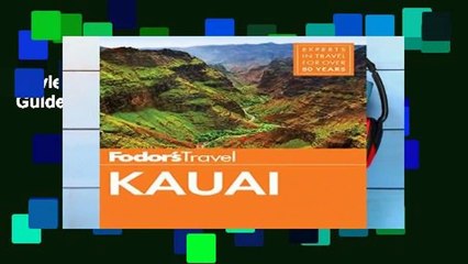 Review  Fodor s Kauai (Full-color Travel Guide) - Fodor s Travel Guides