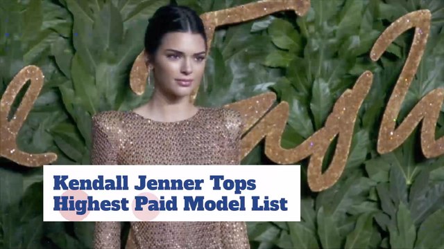 No Surprise: Kendall Jenner Is Now Highest Paid Model