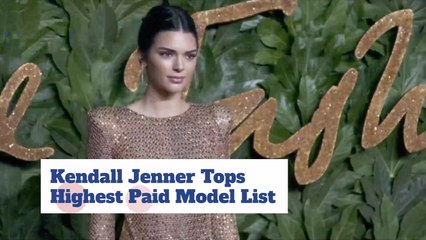 No Surprise: Kendall Jenner Is Now Highest Paid Model